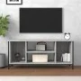 Sonoma gray plywood TV cabinet 102x35x45 cm by vidaXL, TV Furniture - Ref: Foro24-826288, Price: 54,17 €, Discount: %