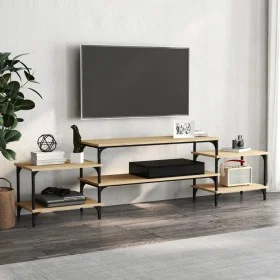 TV-Schrank aus Sonoma-Eichensperrholz, 197 x 35 x 52 cm von vidaXL, TV-Möbel - Ref: Foro24-826326, Preis: 52,79 €, Rabatt: %