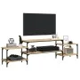 TV-Schrank aus Sonoma-Eichensperrholz, 197 x 35 x 52 cm von vidaXL, TV-Möbel - Ref: Foro24-826326, Preis: 58,66 €, Rabatt: %