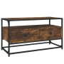 TV-Schrank aus geräuchertem Eichensperrholz, 80 x 35 x 45 cm von vidaXL, TV-Möbel - Ref: Foro24-826312, Preis: 87,92 €, Rabat...
