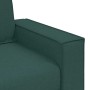 Juego de Sofá 3 pcs Verde oscuro 220 x 78 x 84 cm tela
