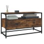 TV-Schrank aus geräuchertem Eichensperrholz, 80 x 35 x 45 cm von vidaXL, TV-Möbel - Ref: Foro24-826312, Preis: 87,92 €, Rabat...