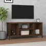 Mueble para TV madera contrachapada roble marrón 102x35x45 cm de vidaXL, Muebles TV - Ref: Foro24-826289, Precio: 55,74 €, De...
