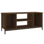 Mueble para TV madera contrachapada roble marrón 102x35x45 cm de vidaXL, Muebles TV - Ref: Foro24-826289, Precio: 55,74 €, De...