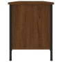 Brown oak plywood TV cabinet 102x35x45 cm by vidaXL, TV Furniture - Ref: Foro24-826289, Price: 56,48 €, Discount: %