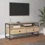 TV-Schrank aus Sonoma-Eichensperrholz, 100 x 35 x 45 cm von vidaXL, TV-Möbel - Ref: Foro24-826306, Preis: 74,12 €, Rabatt: %