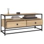 TV-Schrank aus Sonoma-Eichensperrholz, 100 x 35 x 45 cm von vidaXL, TV-Möbel - Ref: Foro24-826306, Preis: 75,29 €, Rabatt: %