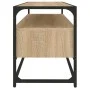 TV-Schrank aus Sonoma-Eichensperrholz, 100 x 35 x 45 cm von vidaXL, TV-Möbel - Ref: Foro24-826306, Preis: 74,12 €, Rabatt: %