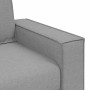 Juego de Sofá con cojín 3 pcs Gris 220 x 78 x 84 cm tela