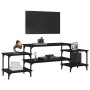Mueble para TV madera contrachapada negro 157x35x52 cm de vidaXL, Muebles TV - Ref: Foro24-826320, Precio: 48,55 €, Descuento: %