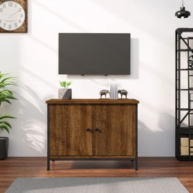 Mueble de TV madera contrachapada marrón roble 60x35x45 cm de vidaXL, Muebles TV - Ref: Foro24-826299, Precio: 46,67 €, Descu...