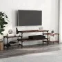 Mueble para TV madera contrachapada roble ahumado 197x35x52 cm de vidaXL, Muebles TV - Ref: Foro24-826327, Precio: 52,80 €, D...
