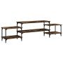 TV-Schrank aus geräuchertem Eichensperrholz, 197 x 35 x 52 cm von vidaXL, TV-Möbel - Ref: Foro24-826327, Preis: 53,34 €, Raba...