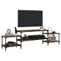 TV-Schrank aus geräuchertem Eichensperrholz, 197 x 35 x 52 cm von vidaXL, TV-Möbel - Ref: Foro24-826327, Preis: 52,80 €, Raba...