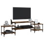 TV-Schrank aus geräuchertem Eichensperrholz, 197 x 35 x 52 cm von vidaXL, TV-Möbel - Ref: Foro24-826327, Preis: 53,34 €, Raba...