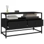 Schwarzer TV-Schrank aus Sperrholz, 80 x 35 x 45 cm von vidaXL, TV-Möbel - Ref: Foro24-826310, Preis: 55,58 €, Rabatt: %