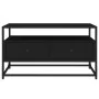 Schwarzer TV-Schrank aus Sperrholz, 80 x 35 x 45 cm von vidaXL, TV-Möbel - Ref: Foro24-826310, Preis: 55,58 €, Rabatt: %