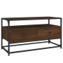 TV-Schrank aus braunem Eichensperrholz, 80 x 35 x 45 cm von vidaXL, TV-Möbel - Ref: Foro24-826314, Preis: 63,66 €, Rabatt: %