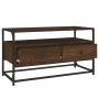TV-Schrank aus braunem Eichensperrholz, 80 x 35 x 45 cm von vidaXL, TV-Möbel - Ref: Foro24-826314, Preis: 62,88 €, Rabatt: %