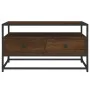 TV-Schrank aus braunem Eichensperrholz, 80 x 35 x 45 cm von vidaXL, TV-Möbel - Ref: Foro24-826314, Preis: 62,88 €, Rabatt: %