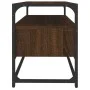 TV-Schrank aus braunem Eichensperrholz, 80 x 35 x 45 cm von vidaXL, TV-Möbel - Ref: Foro24-826314, Preis: 62,88 €, Rabatt: %