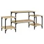 TV-Schrank aus Sonoma-Eichensperrholz, 117 x 35 x 52 cm von vidaXL, TV-Möbel - Ref: Foro24-826316, Preis: 52,67 €, Rabatt: %