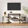 TV-Schrank aus Sonoma-Eichensperrholz, 117 x 35 x 52 cm von vidaXL, TV-Möbel - Ref: Foro24-826316, Preis: 52,67 €, Rabatt: %
