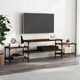 TV-Schrank aus braunem Eichensperrholz, 197 x 35 x 52 cm von vidaXL, TV-Möbel - Ref: Foro24-826329, Preis: 51,95 €, Rabatt: %