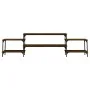 TV-Schrank aus braunem Eichensperrholz, 197 x 35 x 52 cm von vidaXL, TV-Möbel - Ref: Foro24-826329, Preis: 51,95 €, Rabatt: %