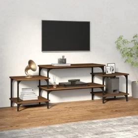 Mueble para TV madera contrachapada roble marrón 157x35x52 cm de vidaXL, Muebles TV - Ref: Foro24-826324, Precio: 55,30 €, De...
