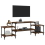 TV-Möbel Sperrholz Eiche braun 157x35x52 cm von vidaXL, TV-Möbel - Ref: Foro24-826324, Preis: 55,83 €, Rabatt: %