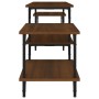 TV-Möbel Sperrholz Eiche braun 157x35x52 cm von vidaXL, TV-Möbel - Ref: Foro24-826324, Preis: 55,83 €, Rabatt: %