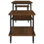 TV stand made of brown oak plywood 157x35x52 cm by vidaXL, TV Furniture - Ref: Foro24-826324, Price: 55,30 €, Discount: %