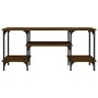 TV-Schrank aus braunem Eichensperrholz, 102 x 35 x 45,5 cm von vidaXL, TV-Möbel - Ref: Foro24-826334, Preis: 50,24 €, Rabatt: %