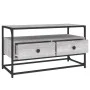 Mueble para TV madera contrachapada gris Sonoma 80x35x45 cm de vidaXL, Muebles TV - Ref: Foro24-826313, Precio: 62,88 €, Desc...