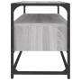 Sonoma TV-Möbel aus grauem Sperrholz 80x35x45 cm von vidaXL, TV-Möbel - Ref: Foro24-826313, Preis: 63,66 €, Rabatt: %