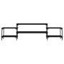 Mueble para TV madera contrachapada negro 197x35x52 cm de vidaXL, Muebles TV - Ref: Foro24-826325, Precio: 73,22 €, Descuento: %