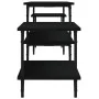 Mueble para TV madera contrachapada negro 197x35x52 cm de vidaXL, Muebles TV - Ref: Foro24-826325, Precio: 72,36 €, Descuento: %