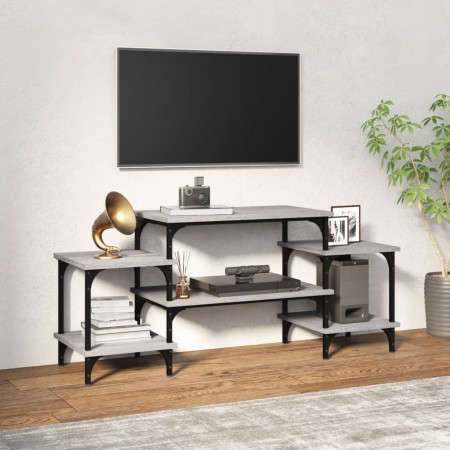 Sonoma TV-Möbel aus grauem Sperrholz 117x35x52 cm von vidaXL, TV-Möbel - Ref: Foro24-826318, Preis: 45,31 €, Rabatt: %