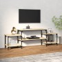 TV-Schrank aus Sonoma-Eichensperrholz, 157 x 35 x 52 cm von vidaXL, TV-Möbel - Ref: Foro24-826321, Preis: 47,03 €, Rabatt: %