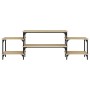 TV-Schrank aus Sonoma-Eichensperrholz, 157 x 35 x 52 cm von vidaXL, TV-Möbel - Ref: Foro24-826321, Preis: 47,03 €, Rabatt: %