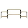TV-Schrank aus Sonoma-Eichensperrholz, 157 x 35 x 52 cm von vidaXL, TV-Möbel - Ref: Foro24-826321, Preis: 46,63 €, Rabatt: %