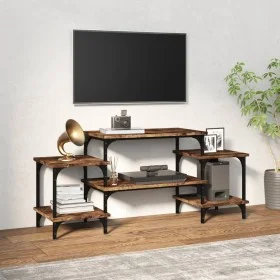 TV-Schrank aus geräuchertem Eichensperrholz, 117 x 35 x 52 cm von vidaXL, TV-Möbel - Ref: Foro24-826317, Preis: 52,67 €, Raba...