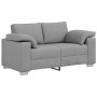 Juego de Sofá con cojín 3 pcs Gris 219 x 77 x 82 cm tela