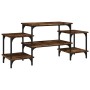 TV-Schrank aus geräuchertem Eichensperrholz, 117 x 35 x 52 cm von vidaXL, TV-Möbel - Ref: Foro24-826317, Preis: 53,35 €, Raba...
