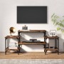 TV-Schrank aus geräuchertem Eichensperrholz, 117 x 35 x 52 cm von vidaXL, TV-Möbel - Ref: Foro24-826317, Preis: 53,35 €, Raba...