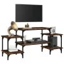 Mueble para TV madera contrachapada roble ahumado 117x35x52 cm de vidaXL, Muebles TV - Ref: Foro24-826317, Precio: 52,67 €, D...