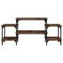 TV-Schrank aus geräuchertem Eichensperrholz, 117 x 35 x 52 cm von vidaXL, TV-Möbel - Ref: Foro24-826317, Preis: 53,35 €, Raba...