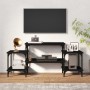 Schwarzer TV-Schrank aus Sperrholz, 117 x 35 x 52 cm von vidaXL, TV-Möbel - Ref: Foro24-826315, Preis: 40,74 €, Rabatt: %
