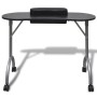 Faltbarer Manikürtisch mit schwarzen Rollen von vidaXL, Maniküre-Werkzeugsets - Ref: Foro24-110123, Preis: 81,47 €, Rabatt: %
